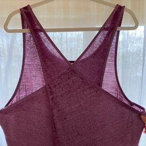 Free people crisscross back tank